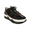 Mesh And Nubuck Union Sneakers - Black / Red