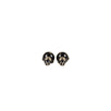 Black Antique Silver Mini Stars Tribales Earrings