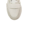Suede Neoprene And Leather Sneakers - White