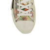 Canvas 'B23' Flowers Low-Top Sneakers - White