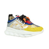 Men's Rubber And Suede Chain Reaction Sneakers - Yellow Multi