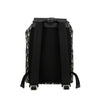 'Dior' Oblique Drawstring Backpack - Navy Blue