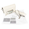 Pebbled Leather Dio(r)evolution Hand Bag - White