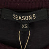Season 5 Adidas Baby T-Shirt - Oxblood / Ink