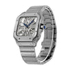 Cartier Santos de Cartier, Steel Skeleton Dial 40MM Watch WHSA0007