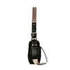 Nylon With Silver Studded Strap Small Shoulder Bag - Black/Red