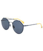 FFM0021S-PJPC3 Round Angular Sunglasses - Blue / Blue