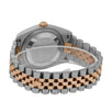 Rolex Datejust 36, Steel & Rose Gold Black Diamond Dial 36MM Watch 116231(PRE-OWNED)