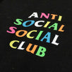'ASSC' Neon Logo Hooded Sweatshirt - Black