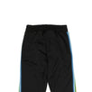 Polyester Rainbow Striped Track Pants - Black