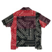 Bandana Patchwork Bowling Shirt - Multicolored