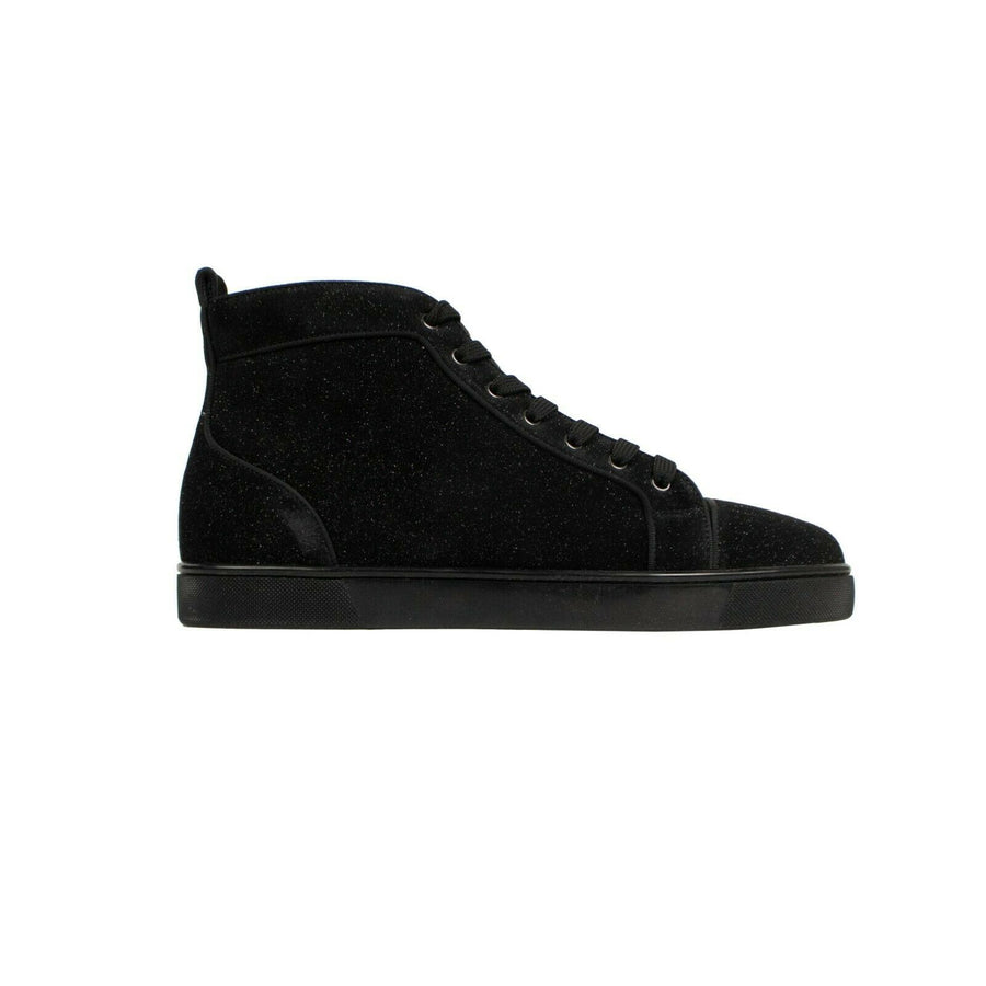 Men's Suede Orlato Hi-Top Sneakers - Black