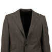 Drop 7 Tweed Wool Three Roll Two Button Wool Sport Coat - Brown
