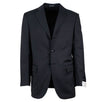 Drop 8 Wool Two Button Suit - Black