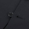Wool 2 Button 3 Piece Classic Fit Suit - Black