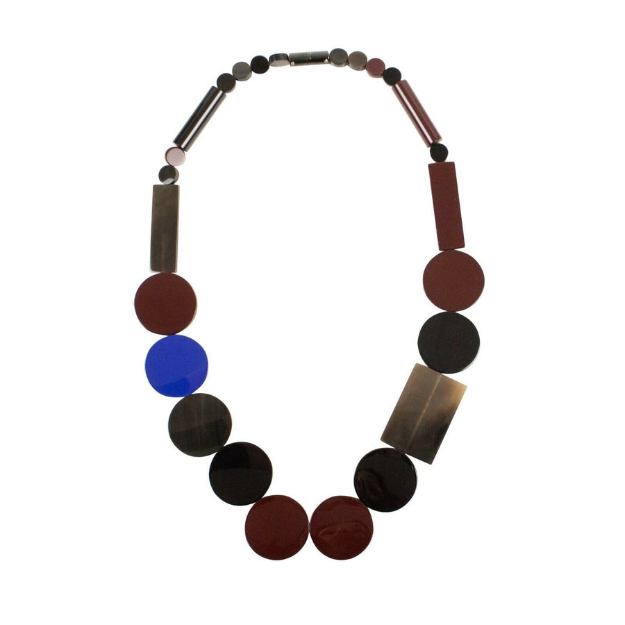 Corne De Buffle Laquee Necklace - Multi