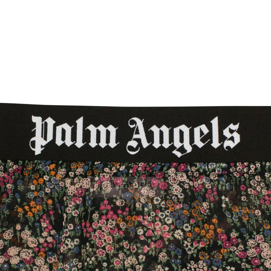 Floral Print Strapless Top Shirt - Multi