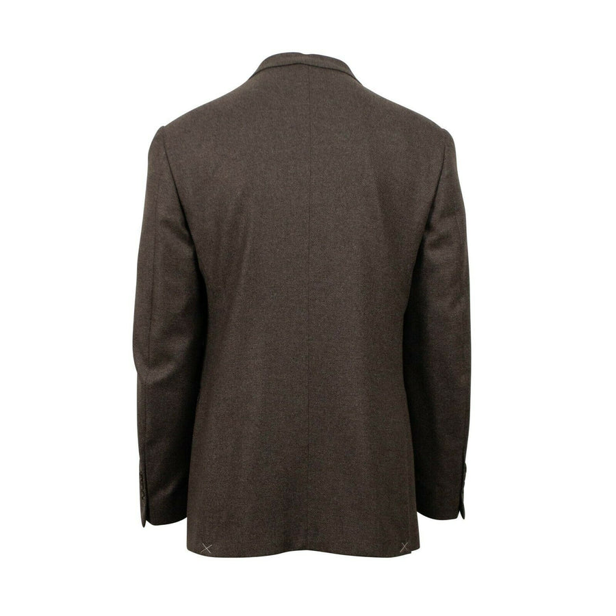 Drop 6 3 Roll 2 Button Cashmere Sport Coat - Brown