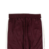 Polyester Classic Track Pants - Maroon/White
