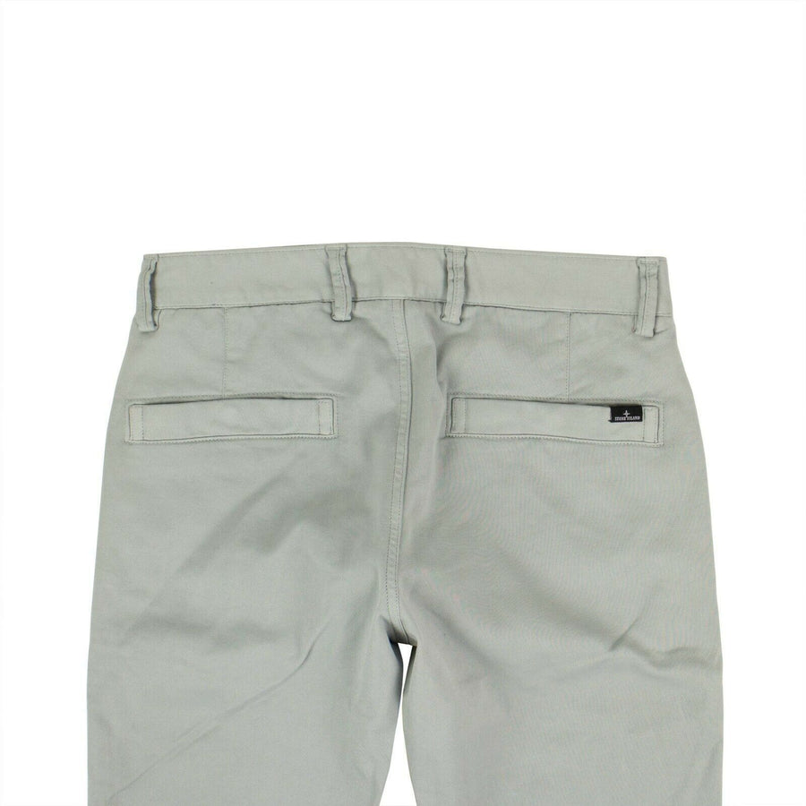 Slim Fit Chino Pants - Light Gray