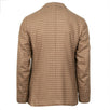 Drop 8 Check Camel Hair 3 Roll 2 Button Sport Coat - Brown