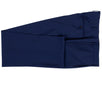 Drop 7 Solid Wool Blend Three Roll Two Button Suit - Navy