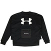 PALM ANGELS x UNDER ARMOUR Loose Crew Neck Sweater - Black