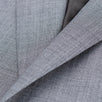 Drop 7 Solid Wool Two Button Suit - Light Gray