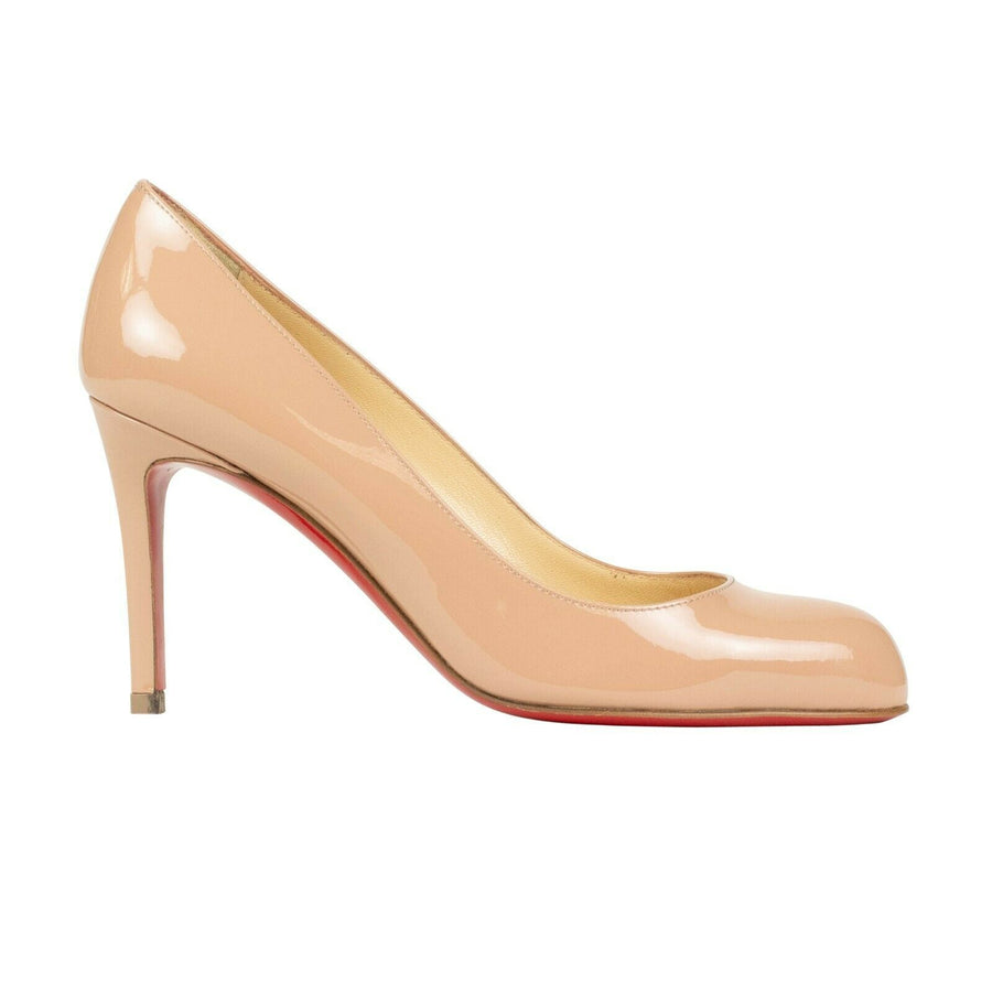 Patent 'Simple Pump' 85mm Heels - Nude