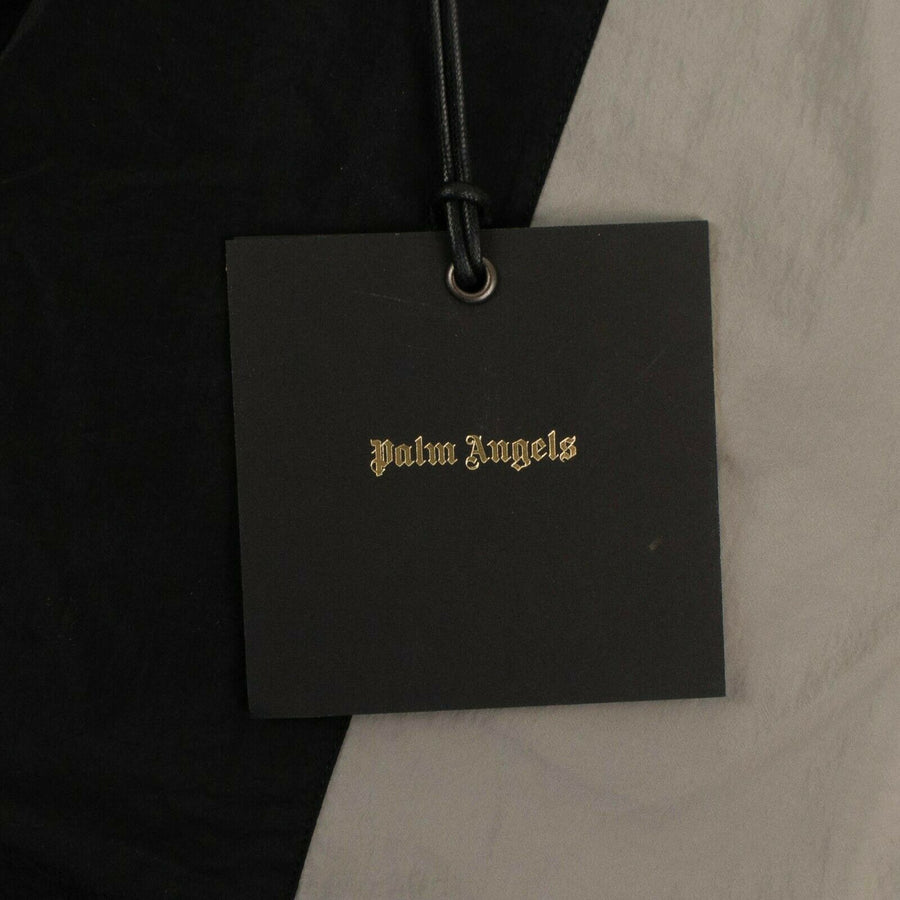 Color Block Track Pants - Black And Gray