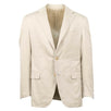Drop 7 Cotton 3 Roll 2 Button Slim/Trim Fit Suit - Tan