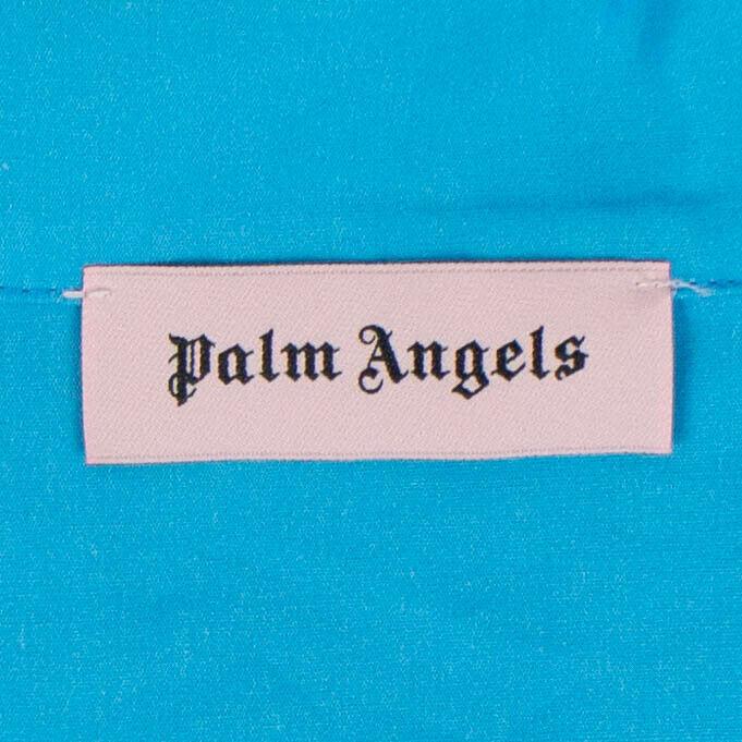 Short Sleeve Pines Hawaii Print Shirt - Blue