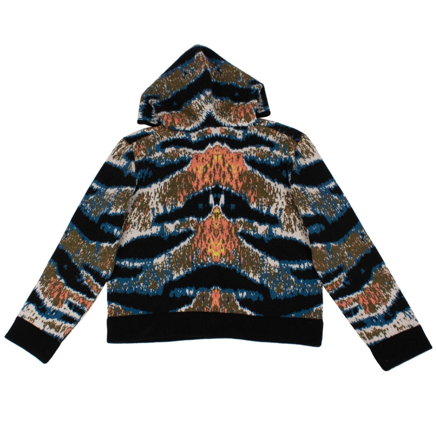 Tiger Pullover Hoodie Sweatshirt - Multi