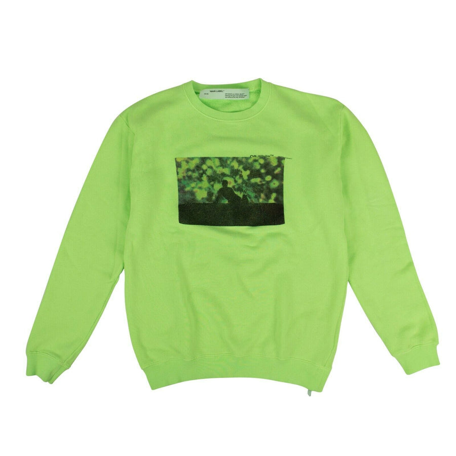 Graphic Sweatshirt - Neon Green