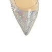 Degrastrass Pvc & Sequins 100mm Crystal Pumps - Clear / Silver