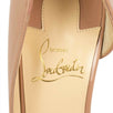 'Iriza' Patent Leather Heels - Nude