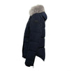 Women's 'Debaies' Down Puffer Jacket - Navy Blue