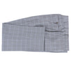 Drop 6 Plaid Check Wool Two Button Suit - Gray