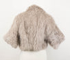 Cashmere Fur Shearling Leather Jacket - Gray