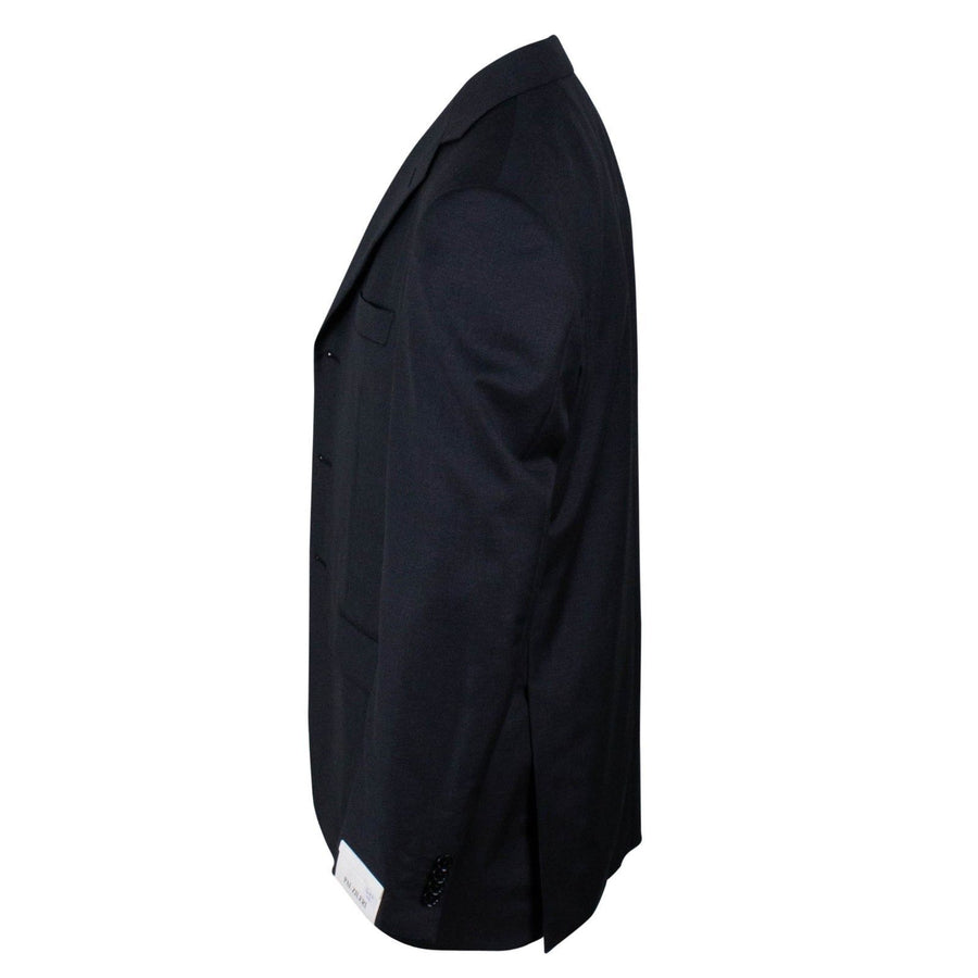 Drop 8 Three Button Solid Suit - Charcoal Grey