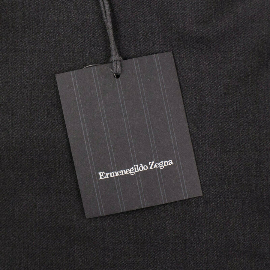 Wool Two Button Suit - Gray