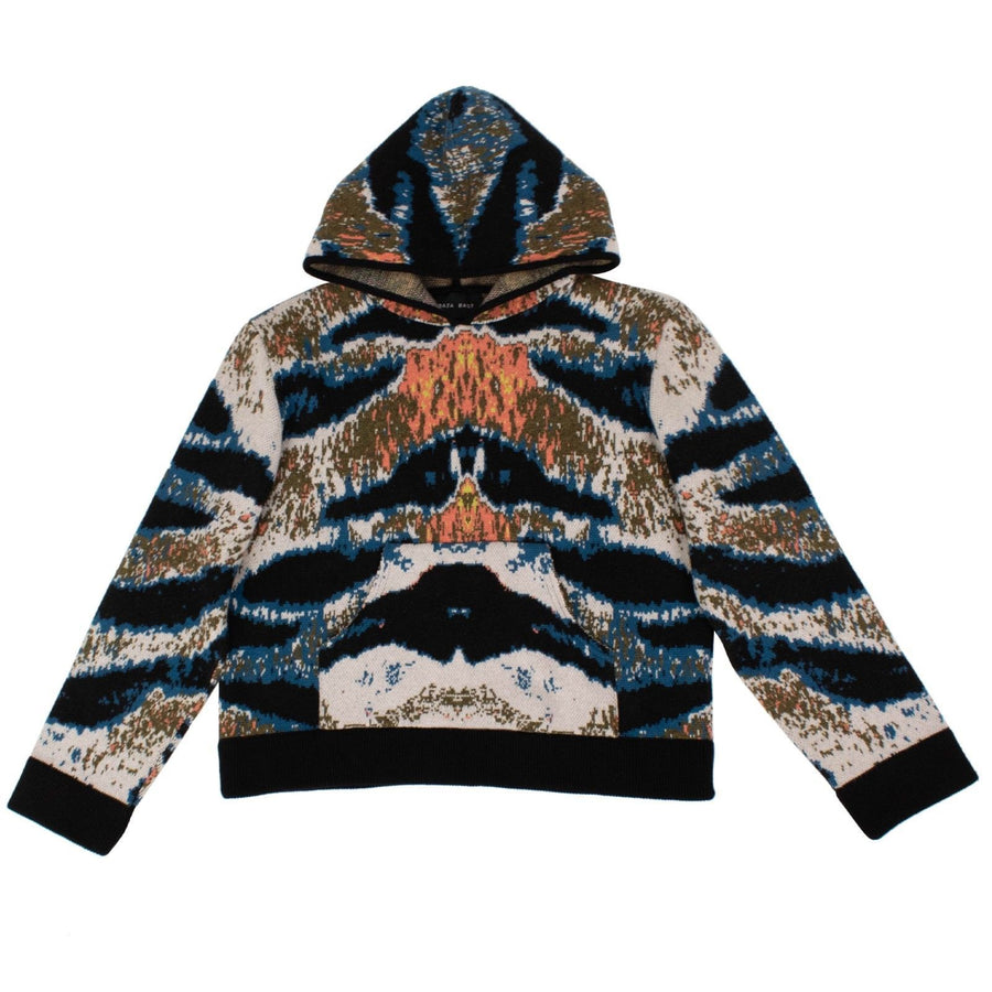 Tiger Pullover Hoodie Sweatshirt - Multi