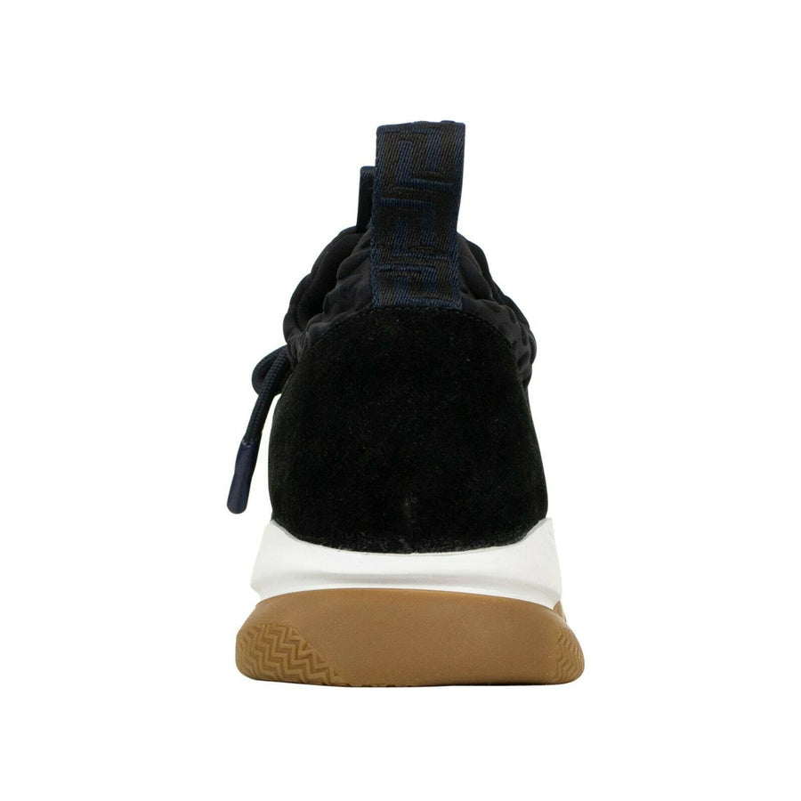 'Cross Chainer' Bianco Sneakers - Navy