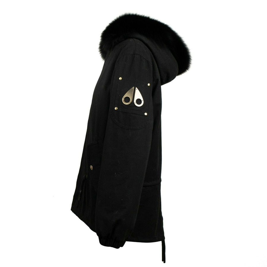 Women's 'St. Fabien' Reversible Anorak Jacket - Black