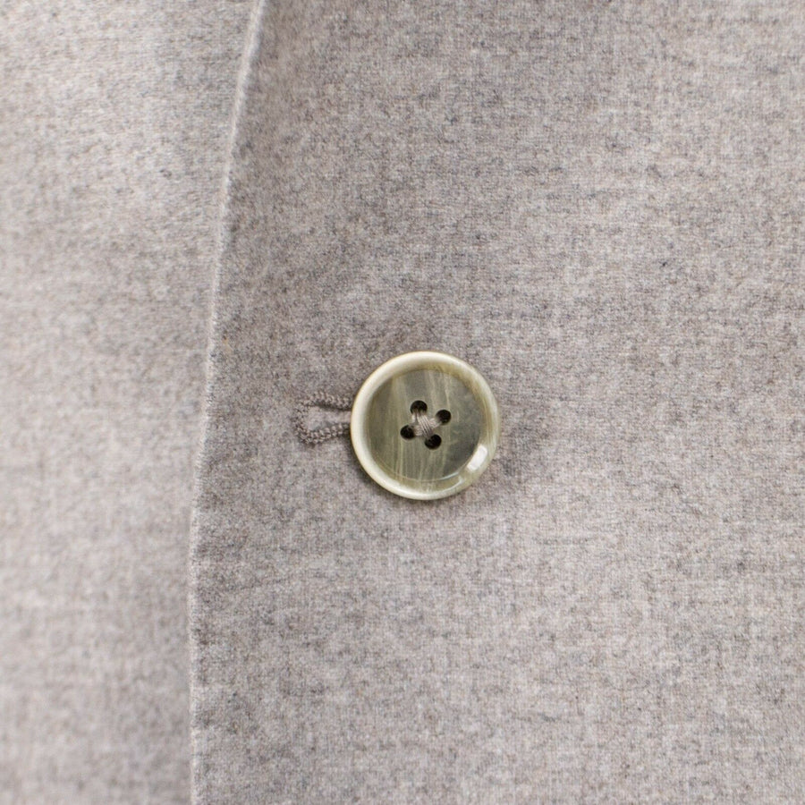 Drop 8 Wool Blend 3 Roll 2 Button Slim Fit Suit - Beige
