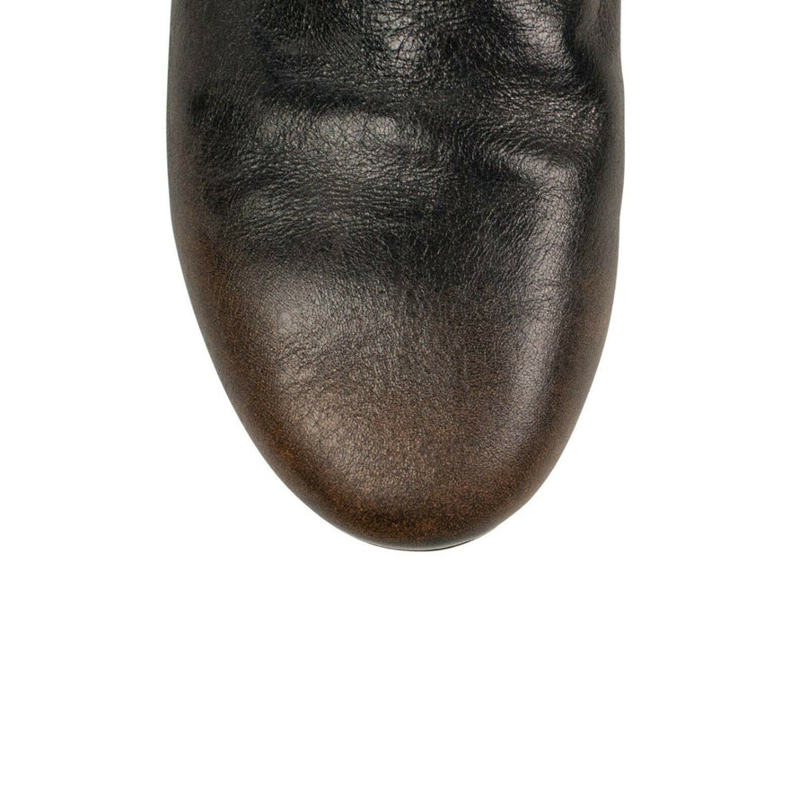 Strapiatta Leather Loafers Flats - Black