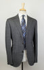 Wool Blend 3 Roll 2 Button Sport Coat - Gray