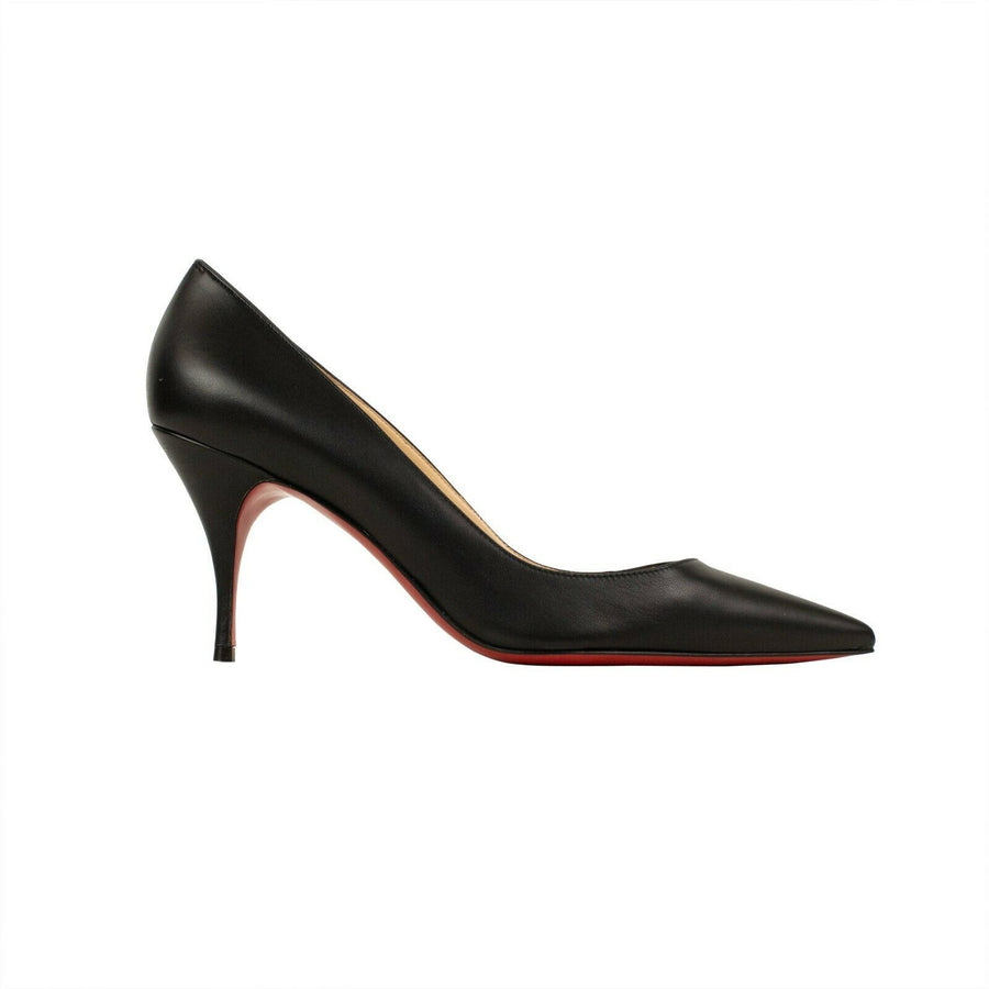 Nappa 'Clare' 80 mm Heels - Black