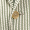 Drop 8 Striped Two Button Cotton Sport Coat - Light Green