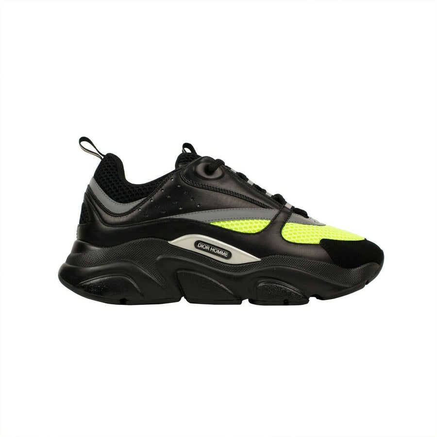 Technical Knit 'B22' Low-Top Sneakers - Black